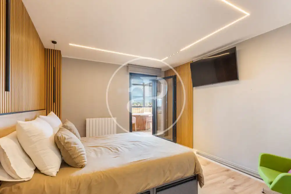 Schlafzimmer von Dachboden zum Verkauf in Sagunto / Sagunt mit Klimaanlage, Heizung und Terrasse