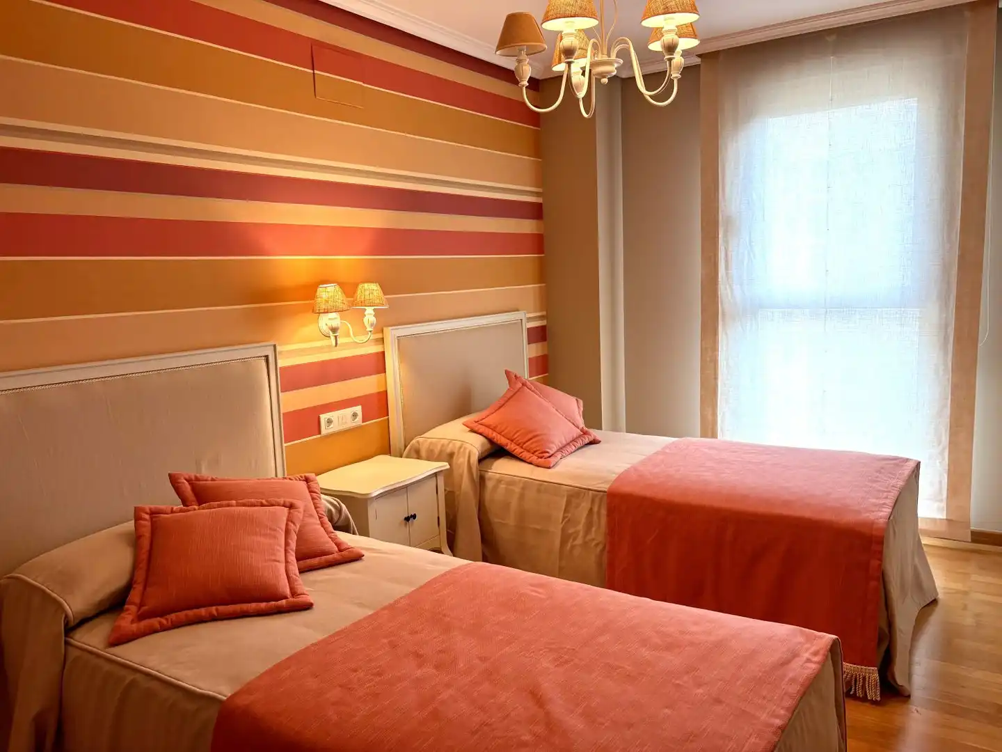 Bedroom of Flat for rent in Castellón de la Plana / Castelló de la Plana  with Air Conditioner, Heating and Terrace