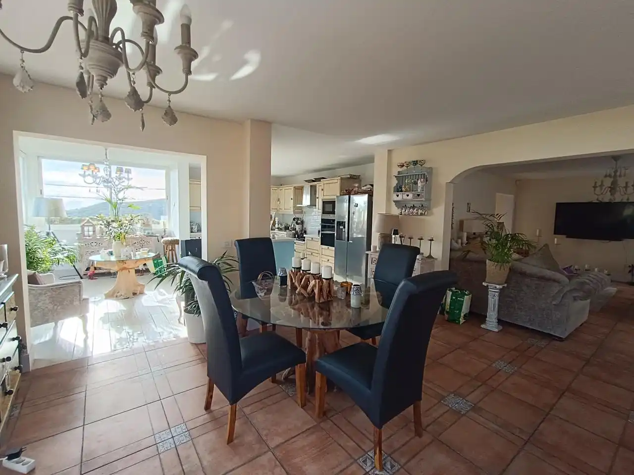 Dining room of Houses for sale in Arona  with Private garden, Terrace and Alarm