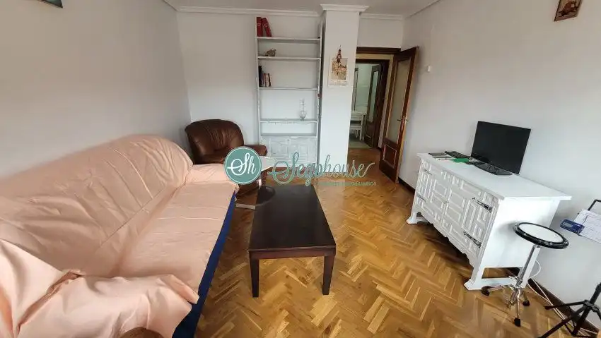 Living room of Flat for rent in Segovia  with Heating, Parquet flooring and Terrace