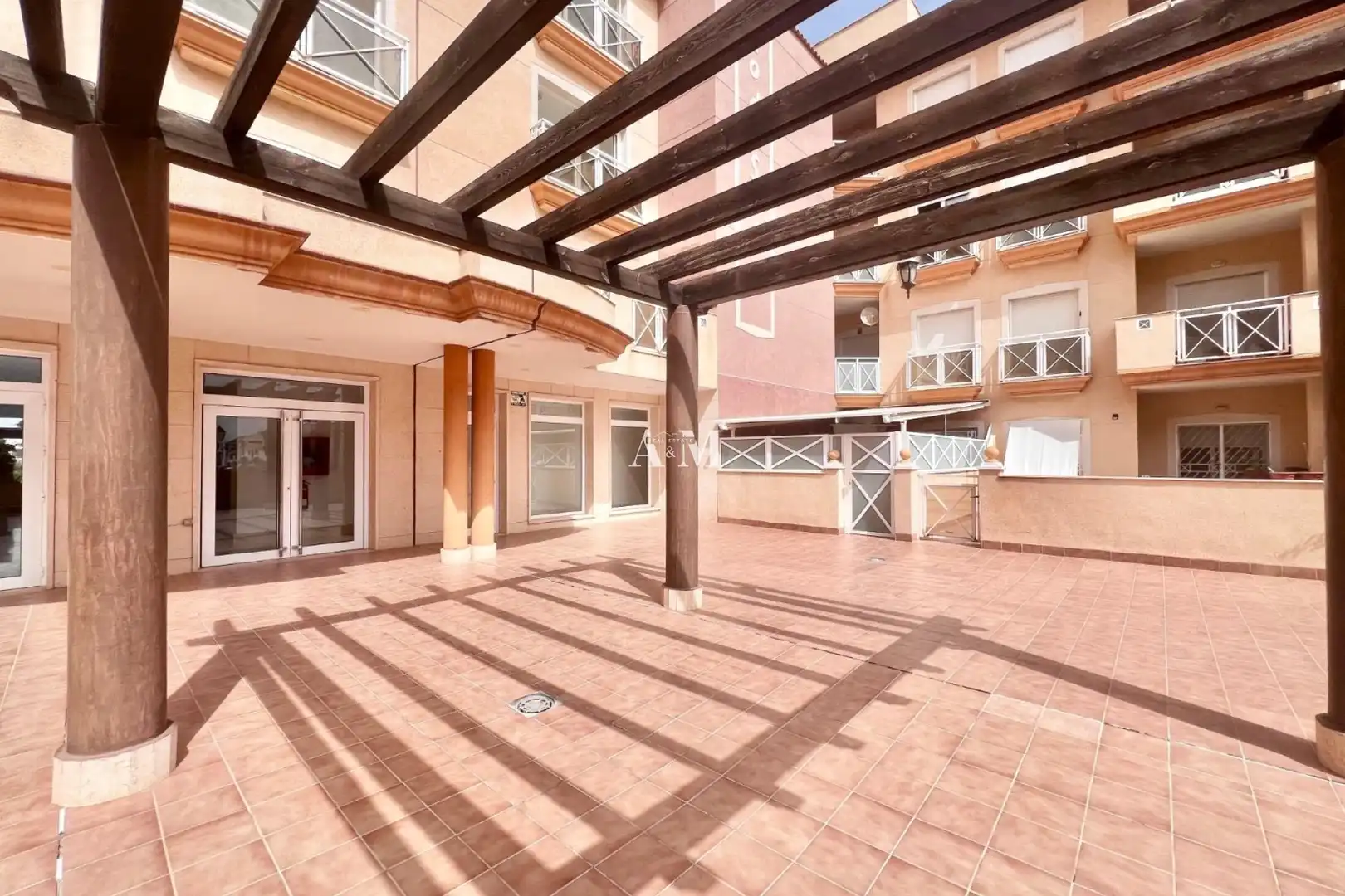 Terrasse von Wohnung zur Miete in San Pedro del Pinatar mit Klimaanlage, Heizung und Terrasse