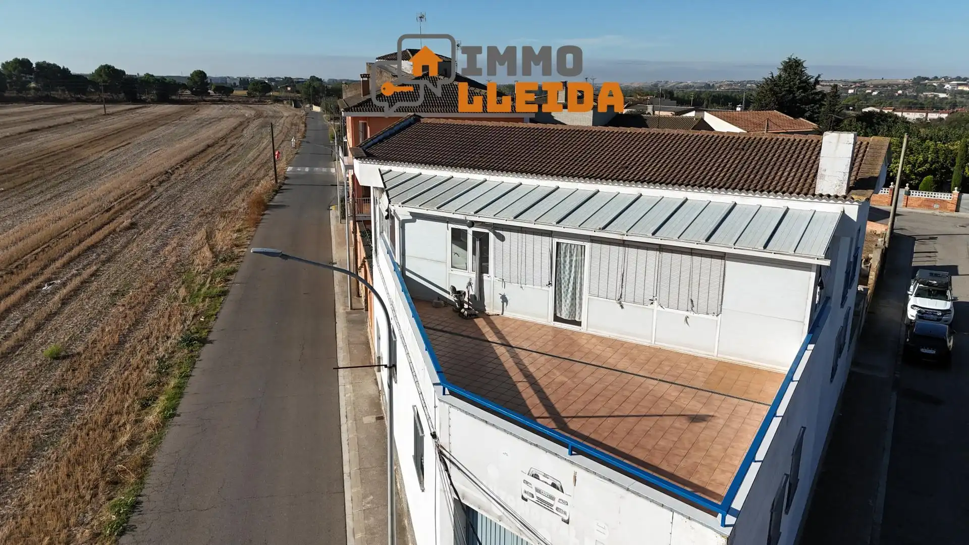 Vista exterior de Casa adosada en venda en Vallfogona de Balaguer amb Calefacció, Terrassa i Traster