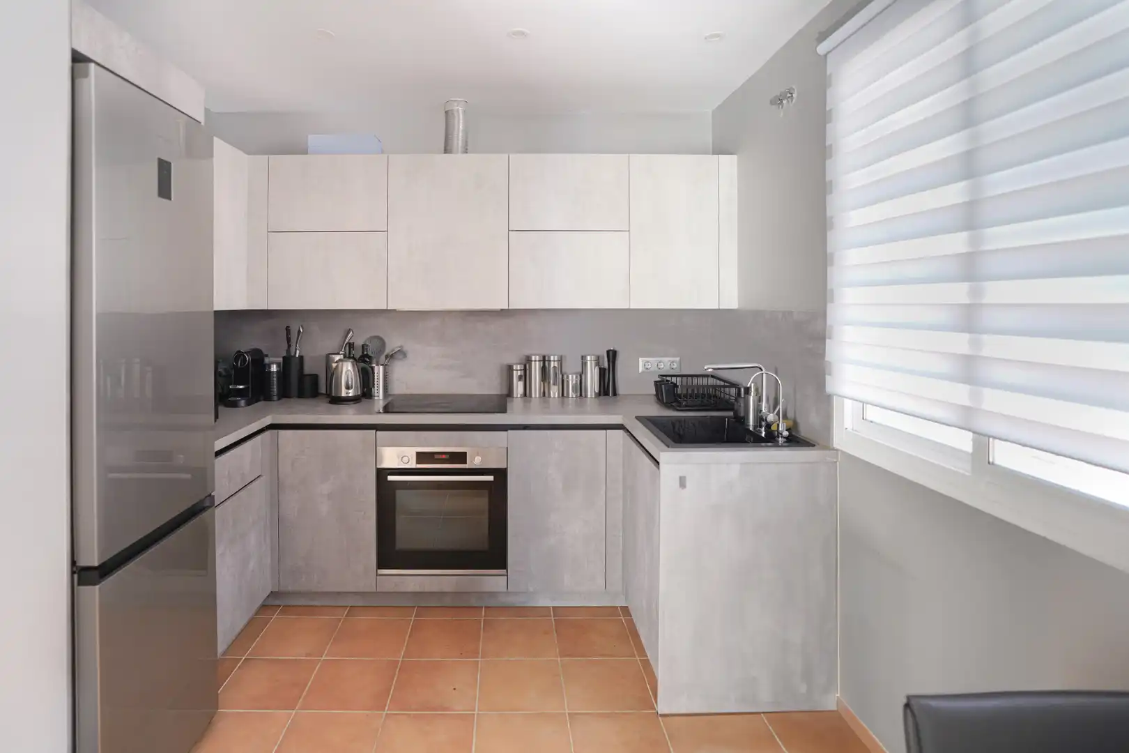 Kitchen of Detached homes for sale in Marbella  with Air Conditioner, Terrace and Swimming Pool