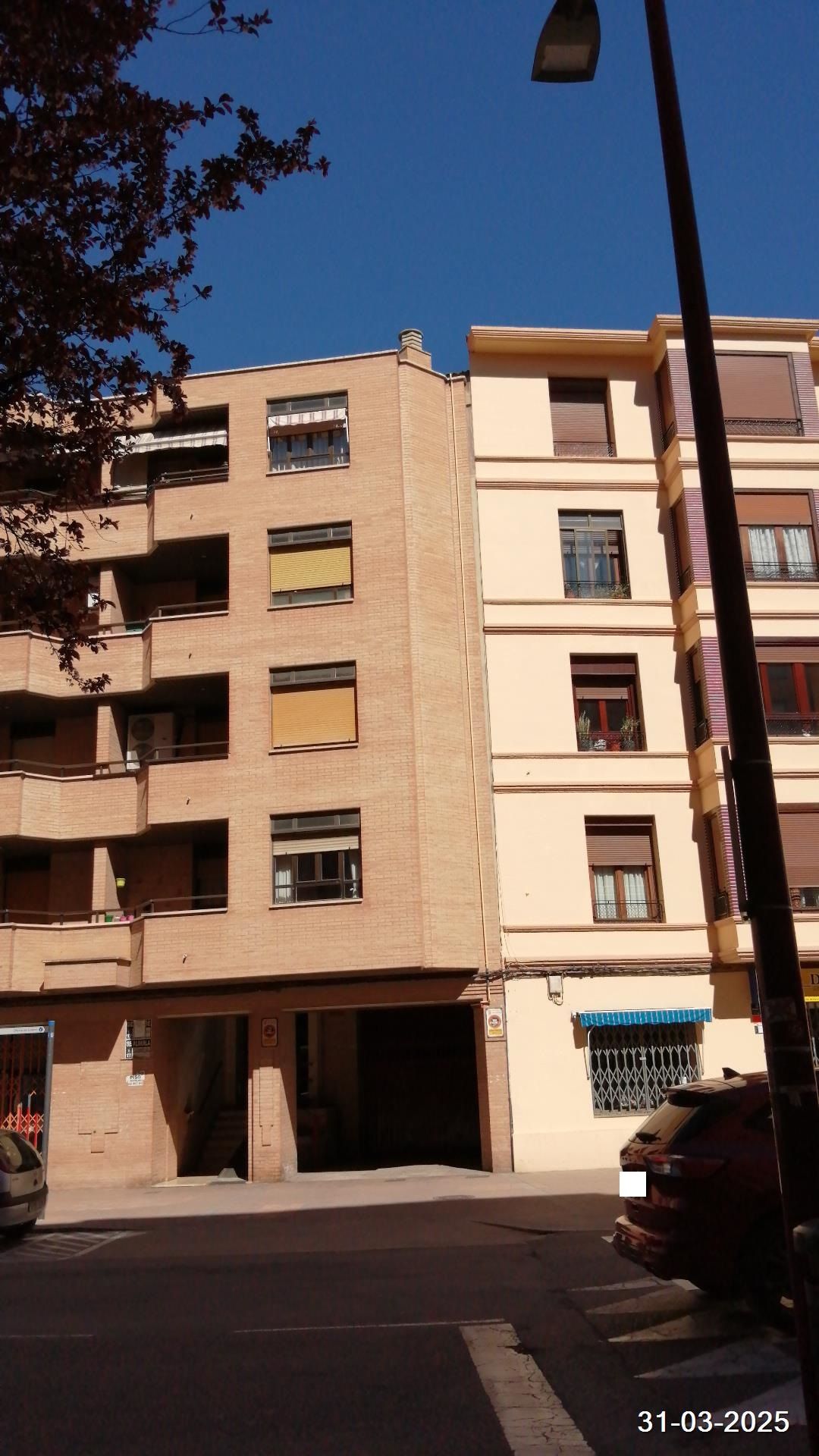 Vista exterior de Garatge en venda en Calatayud