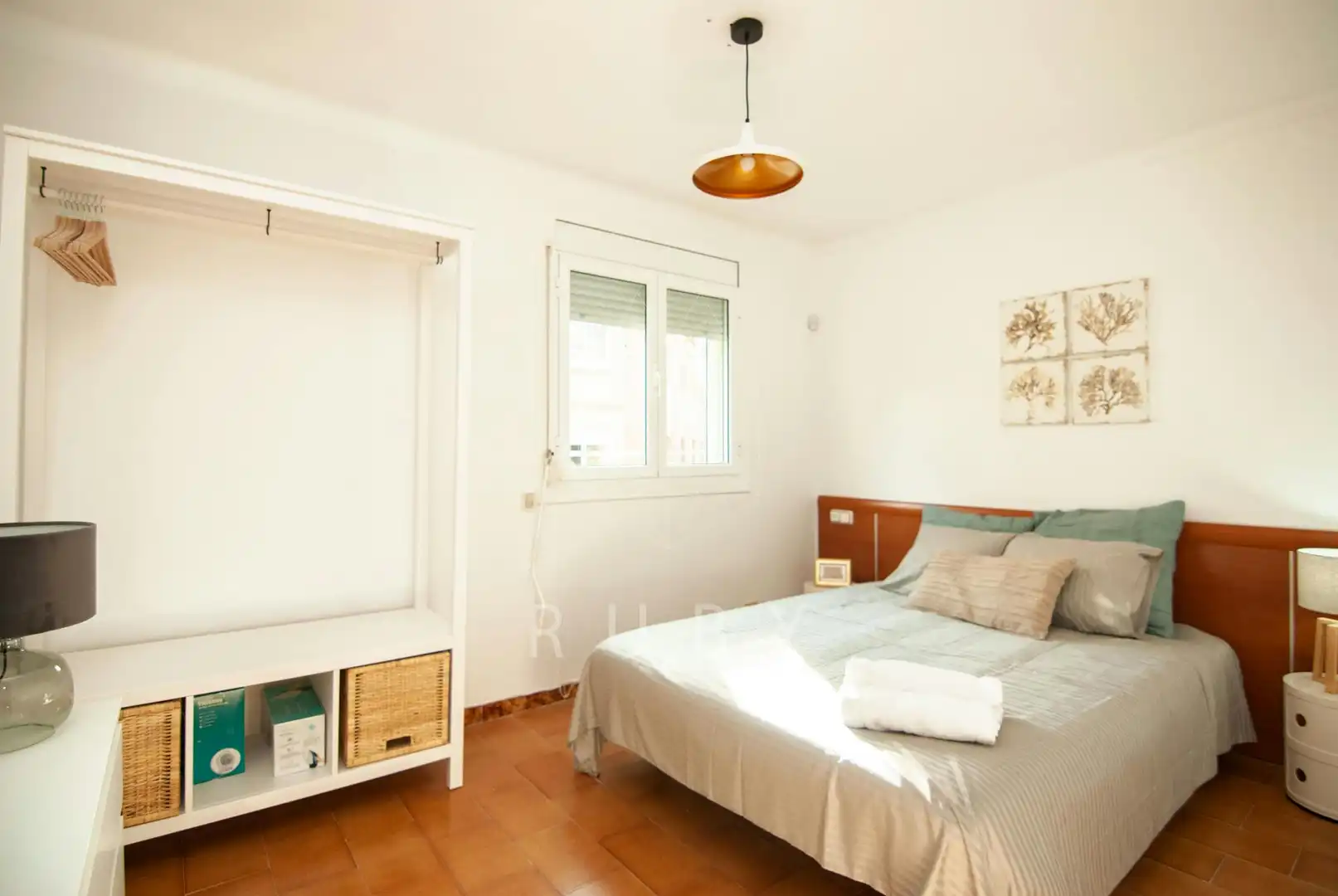 Bedroom of Flat for rent in L'Hospitalet de Llobregat  with Air Conditioner, Heating and Furnished