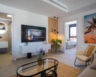 Sala d'estar de Apartament en venda en San Pedro del Pinatar amb Aire condicionat, Terrassa i Piscina