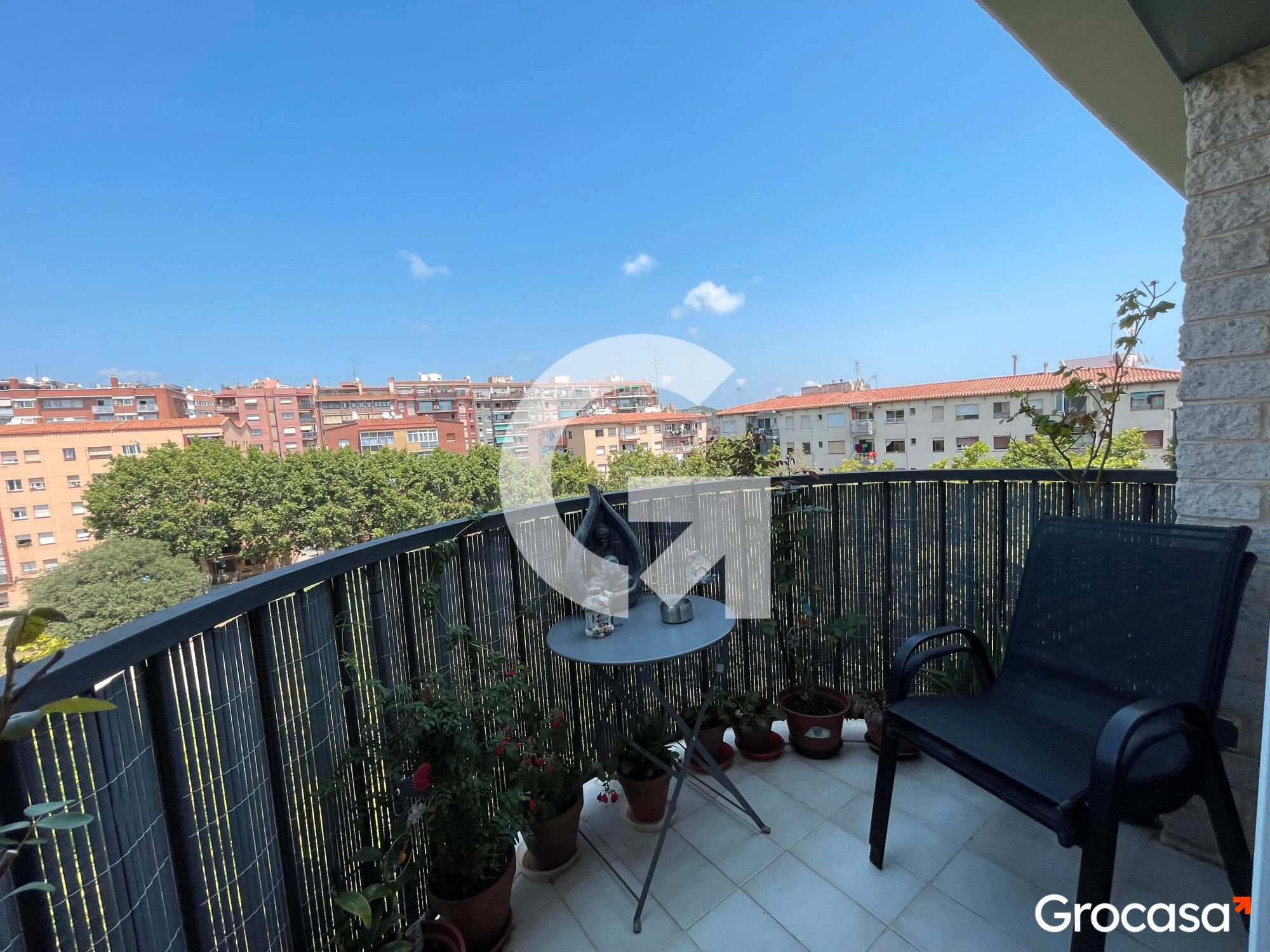Balcony of Flat for sale in Mataró  with Oven, TV and Balcony