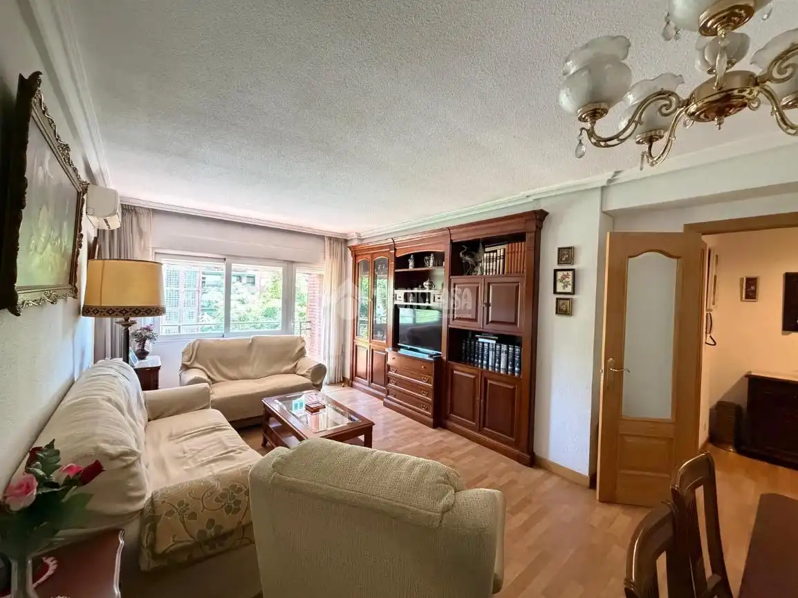 Sala de estar de Piso en venta en Madrid con Aire acondicionado, Calefacción y Terraza