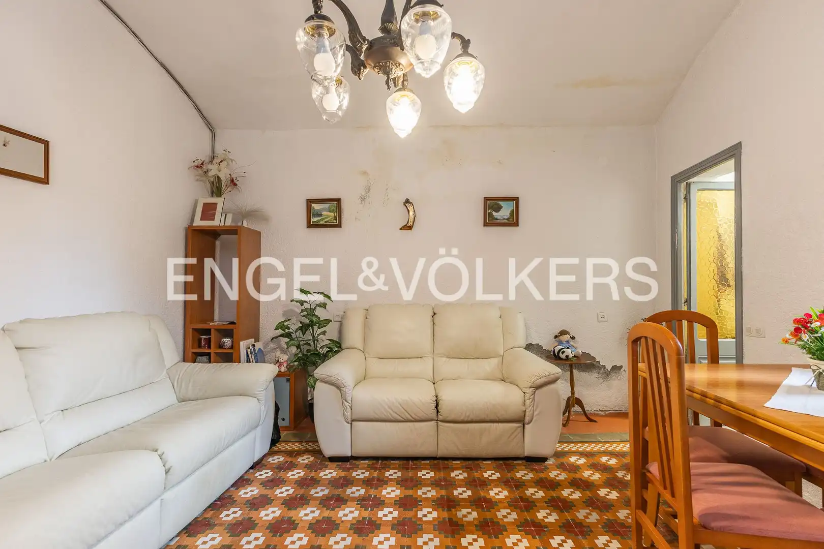 Sala d'estar de Casa adosada en venda en Sabadell amb Calefacció