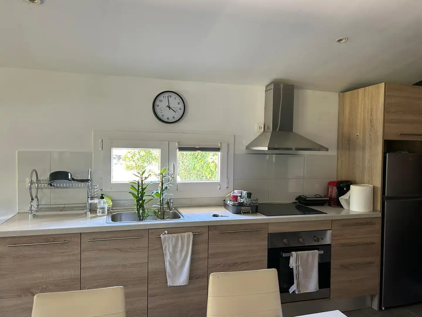 Cocina de Casa o chalet de alquiler en Olivella con Aire acondicionado, Calefacción y Jardín privado
