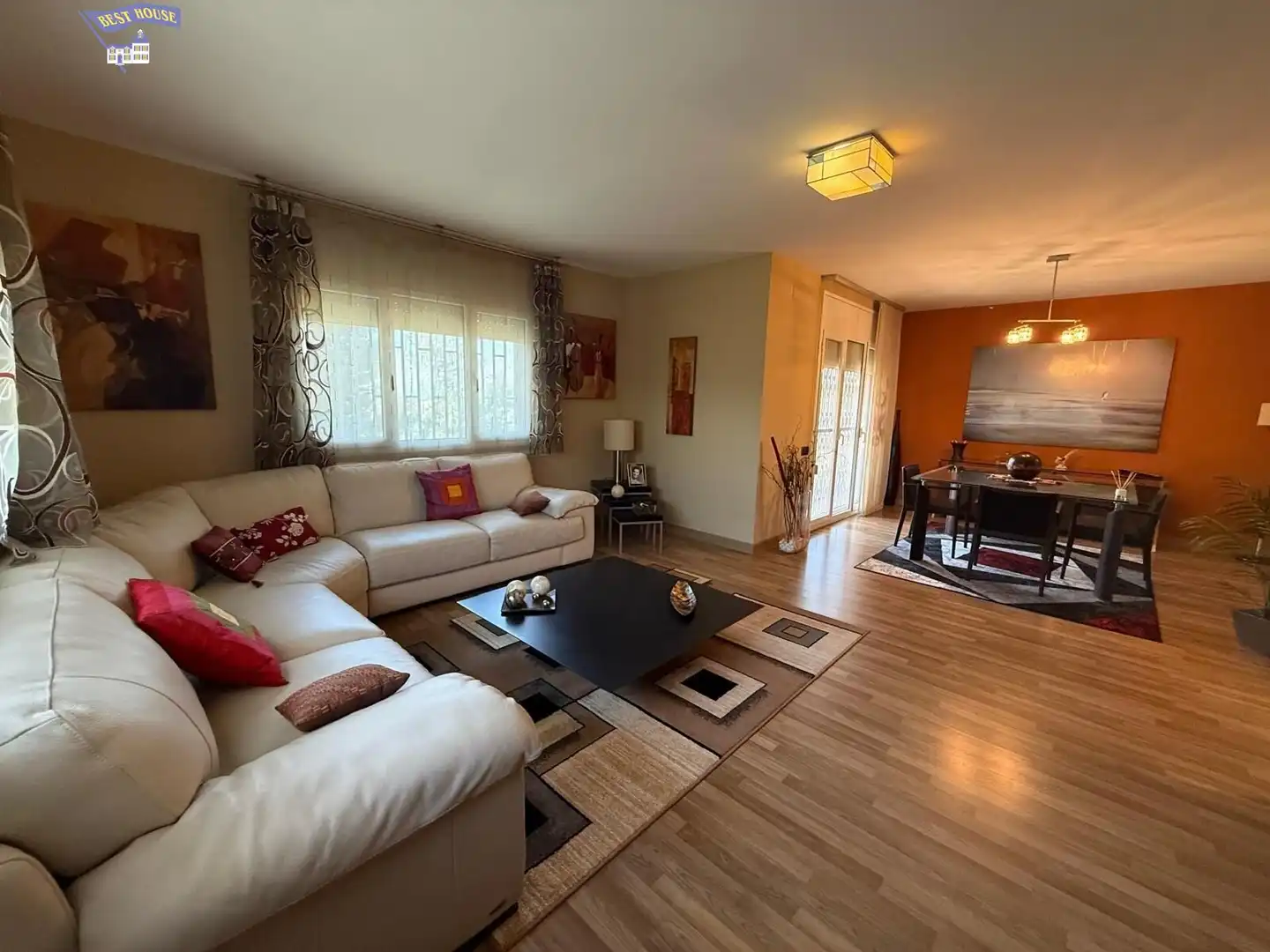 Sala de estar de Casa o chalet en venta en Caldes de Montbui con Aire acondicionado, Calefacción y Jardín privado