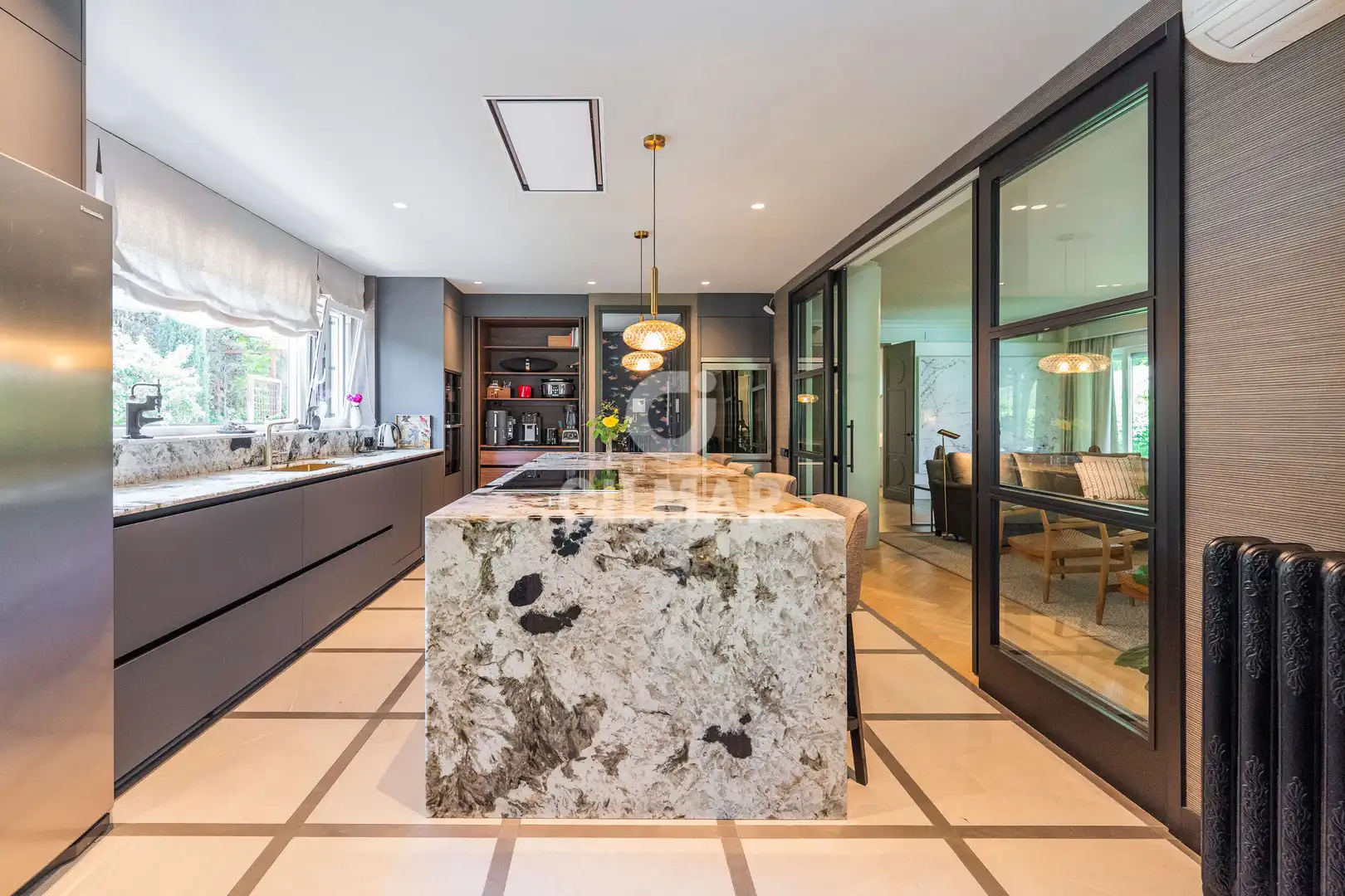 Kitchen of Houses for sale in Pozuelo de Alarcón  with Heating, Private garden and Swimming Pool
