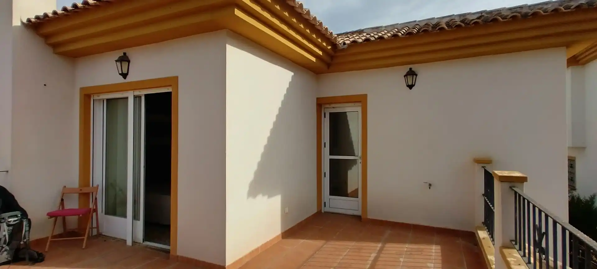 Terraza de Casa o chalet de alquiler en Rojales con Aire acondicionado, Calefacción y Jardín privado
