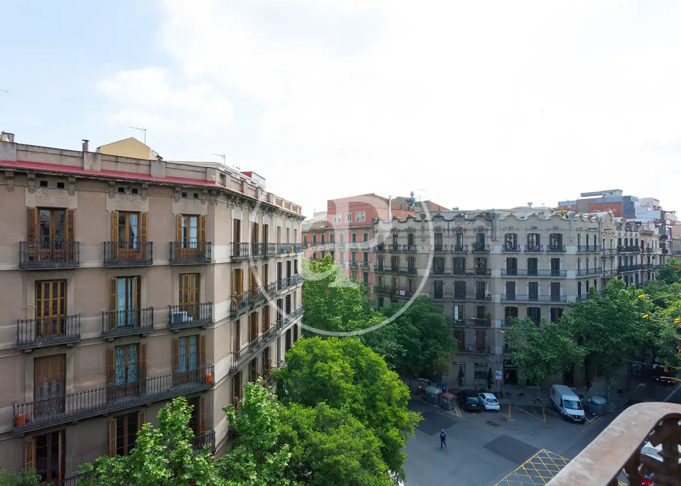 Vista exterior de Piso en venta en Barcelona con Aire acondicionado, Calefacción y Balcón