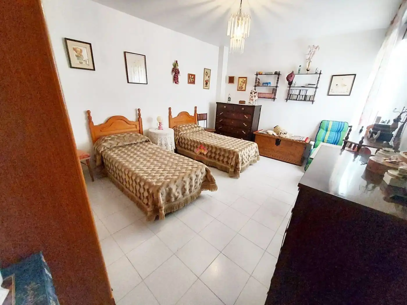 Dormitori de Casa o xalet en venda en Ronda amb Moblat i Balcó