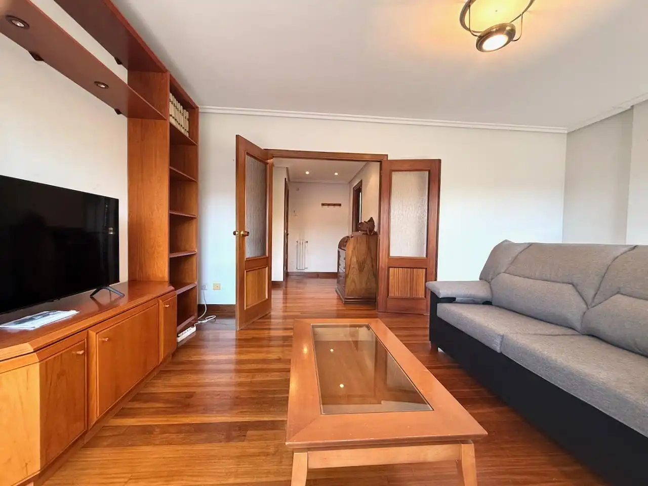 Sala de estar de Piso de alquiler en Donostia - San Sebastián  con Terraza