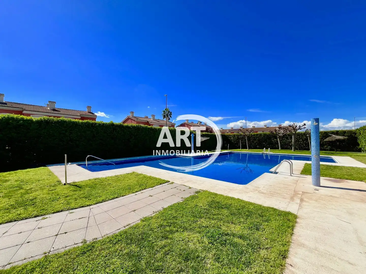 Jardí de Casa o xalet en venda en La Pobla de Vallbona amb Aire condicionat, Calefacció i Terrassa