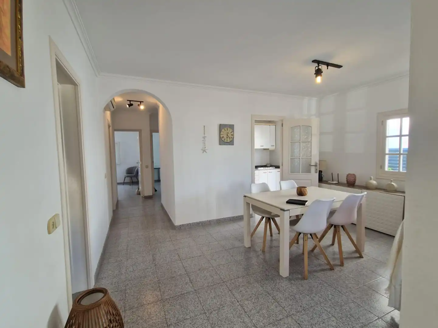 Dining room of Houses for rent in Santa Margalida  with Air Conditioner, Heating and Furnished
