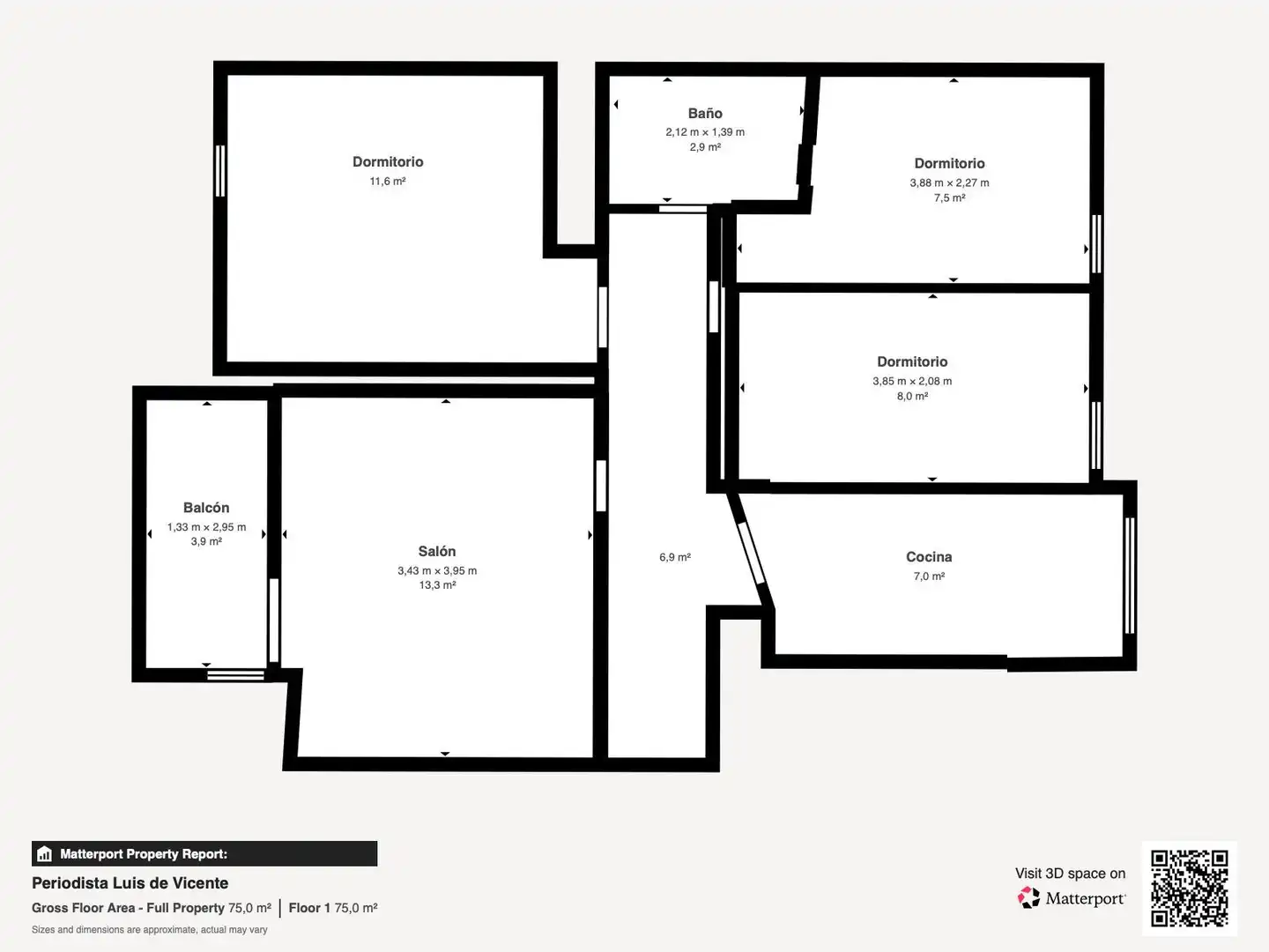 Flat for sale in Calle PDTA LUIS DE VICENTE, imagen 2