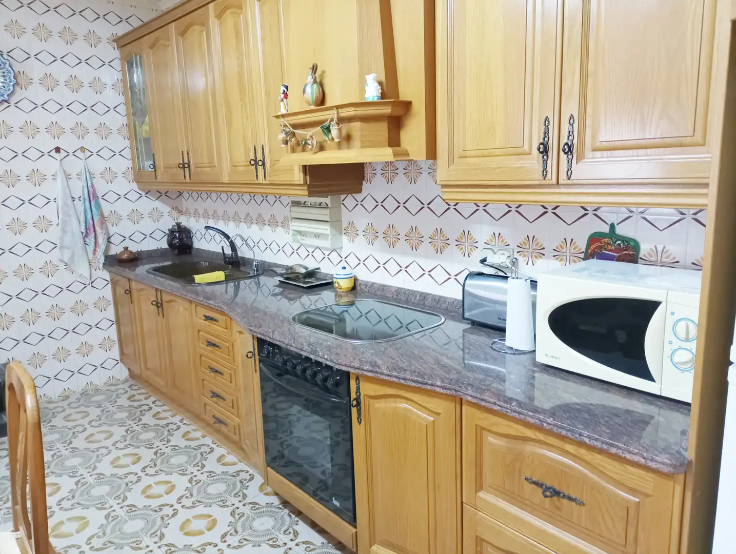 Cocina de Casa o chalet en venta en Crevillent con Aire acondicionado, Calefacción y Terraza