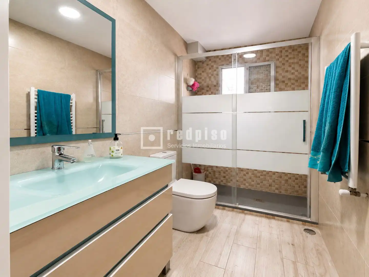 Badezimmer von Wohnung zum Verkauf in Getafe mit Heizung, Terrasse und Abstellraum