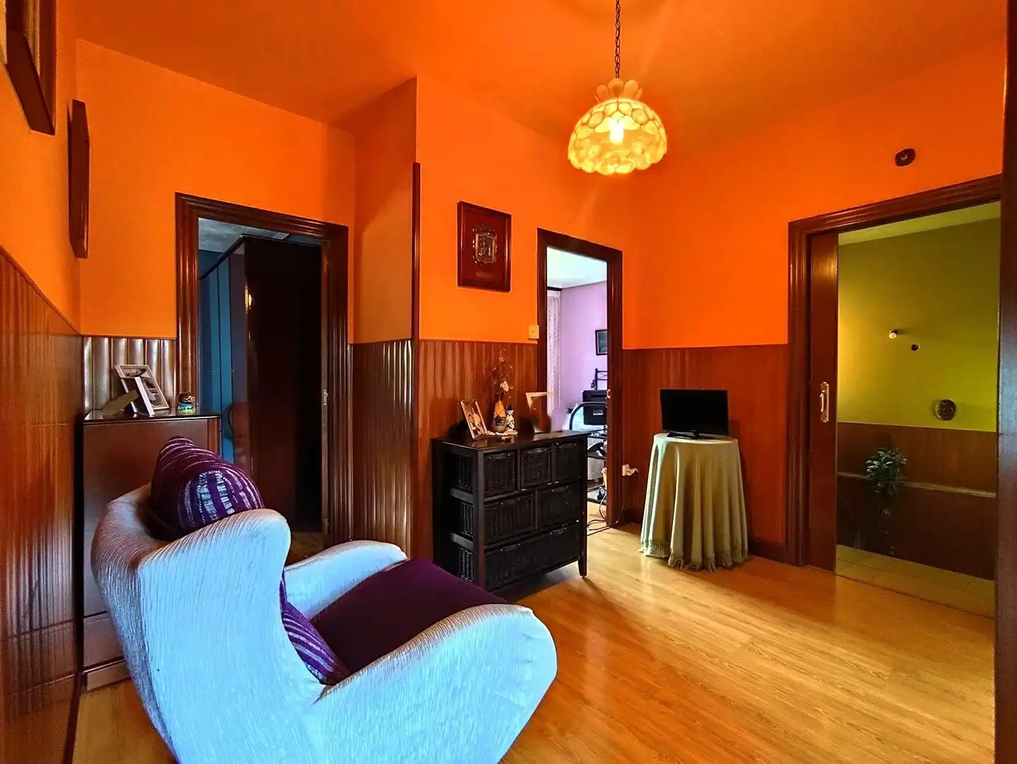 Sala de estar de Casa o chalet en venta en Villaescusa (Cantabria) con Calefacción, Jardín privado y Terraza