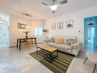 Living room of Flat for sale in Málaga Capital  with Air Conditioner, Furnished and Washing machine