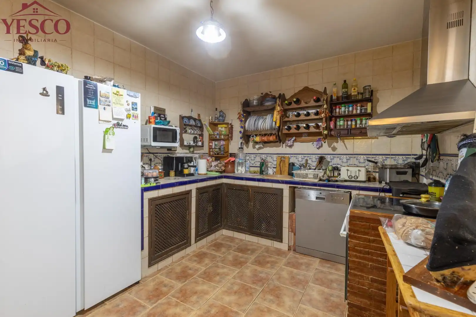 Cocina de Casa adosada en venta en Güevéjar con Calefacción, Terraza y Balcón