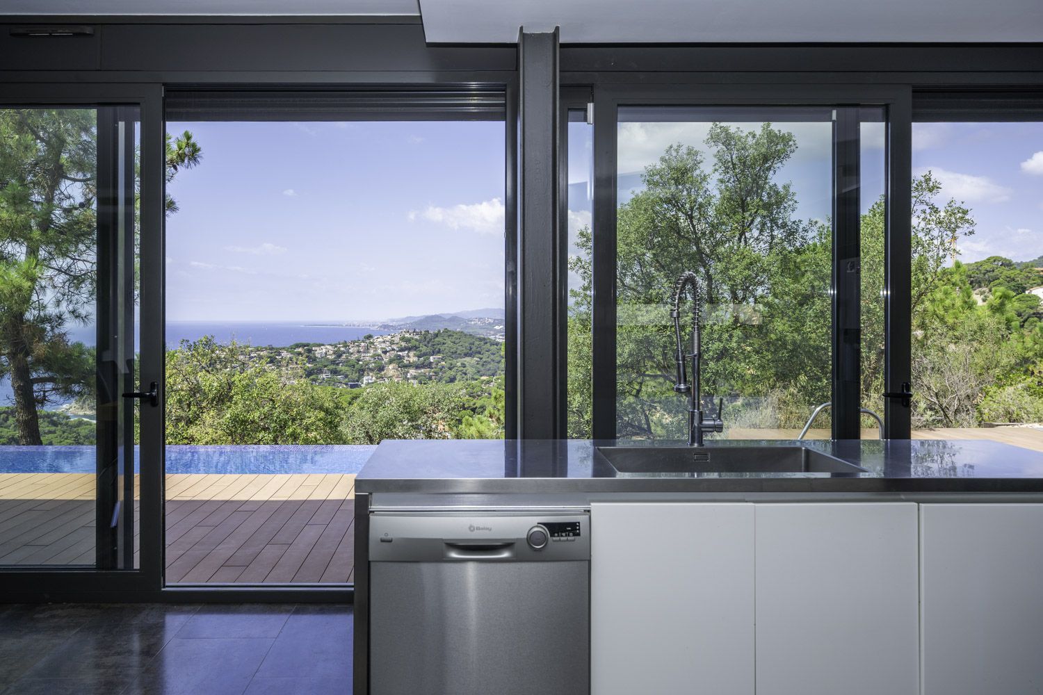 Cocina de Casa o chalet en venta en Lloret de Mar con Calefacción, Terraza y Trastero