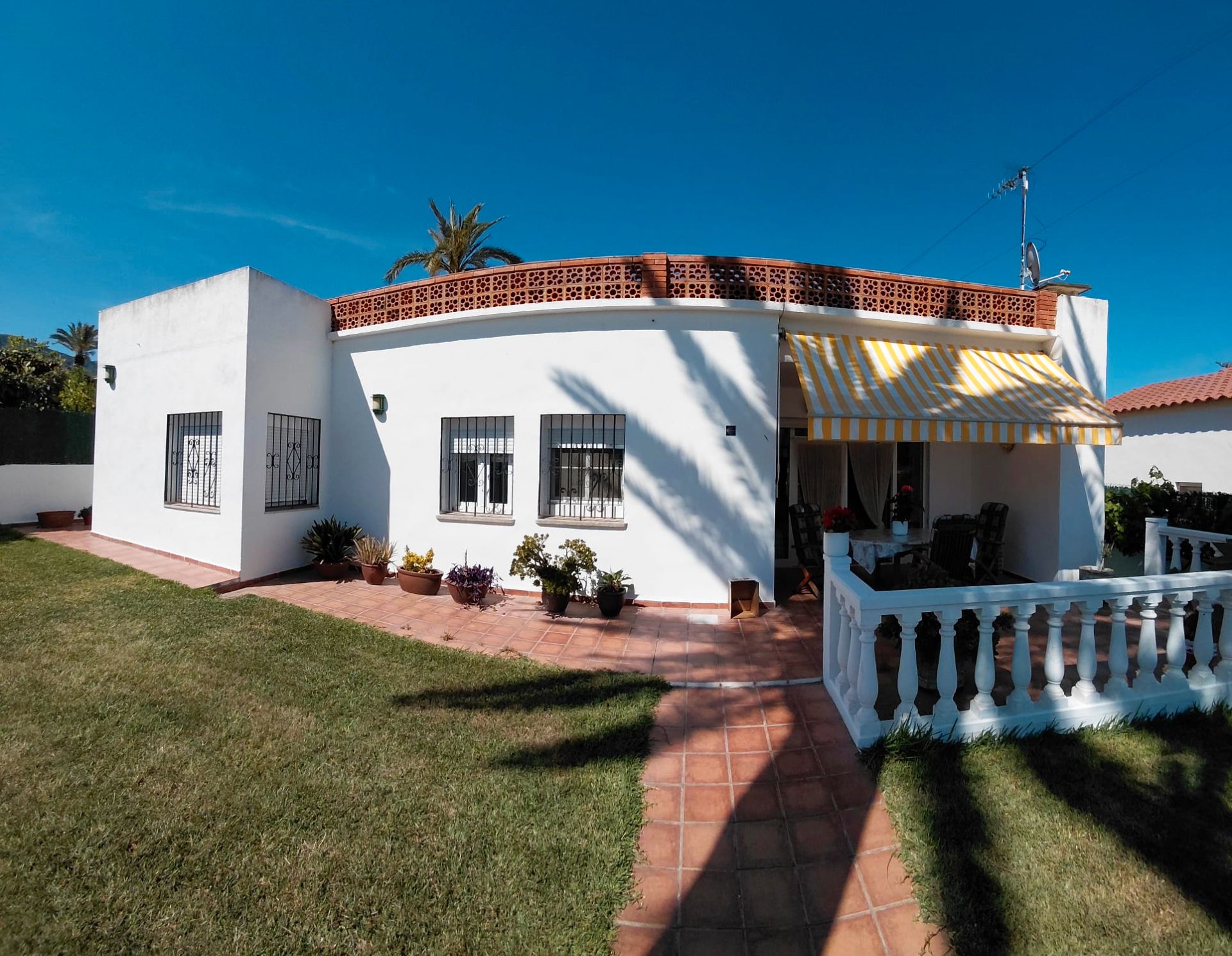 Jardín de Casa o chalet en venta en Alcanar con Aire acondicionado, Jardín privado y Terraza