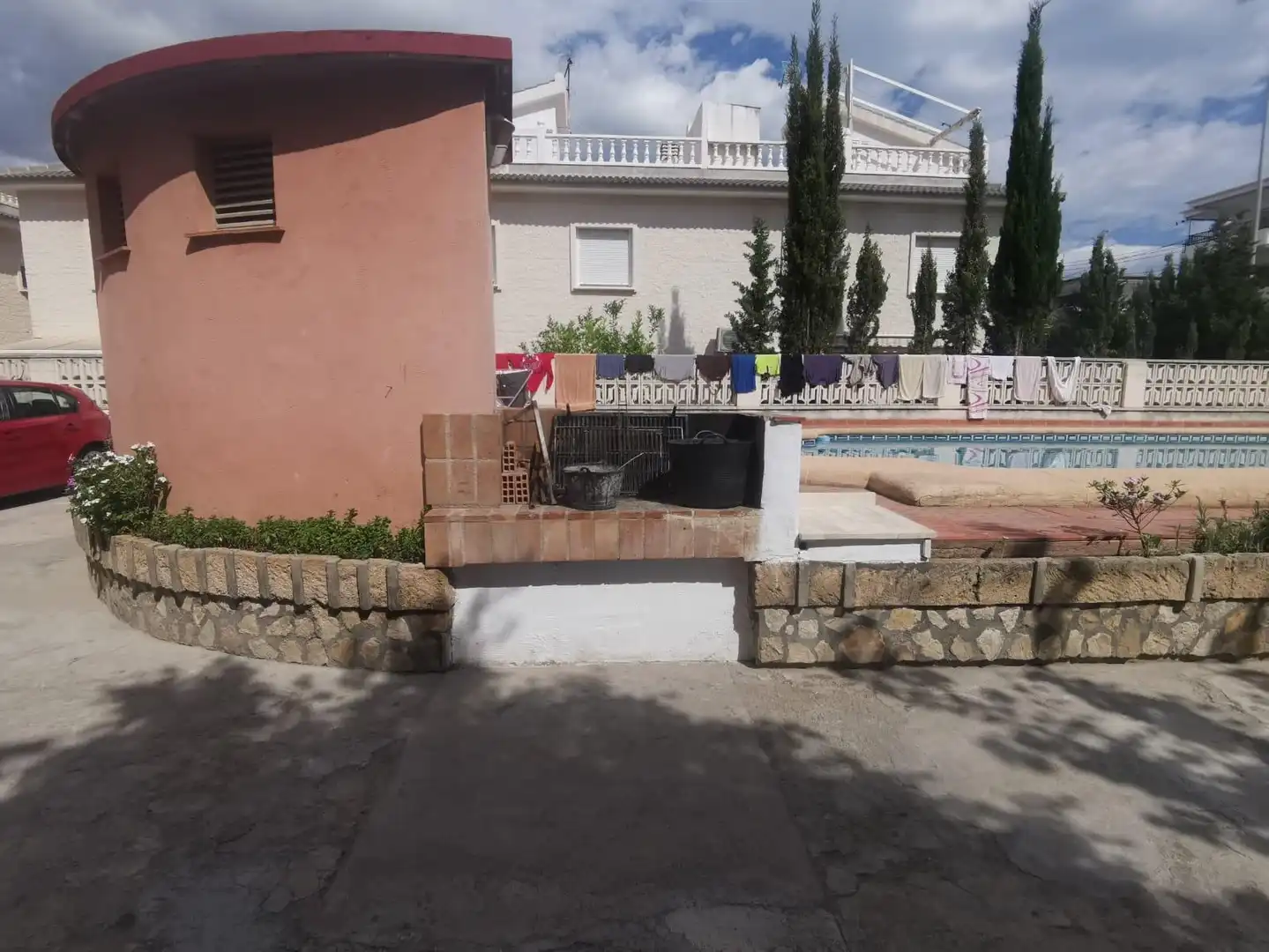 Garden of Houses for sale in Oliva  with Air Conditioner, Heating and Private garden