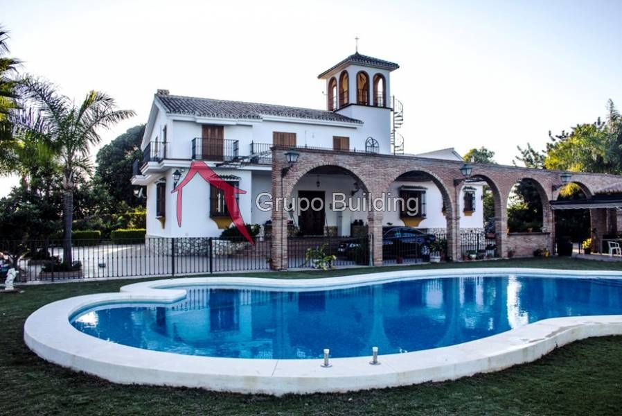 Garden of Country house for sale in Alhaurín El Grande  with Heating, Terrace and Swimming Pool