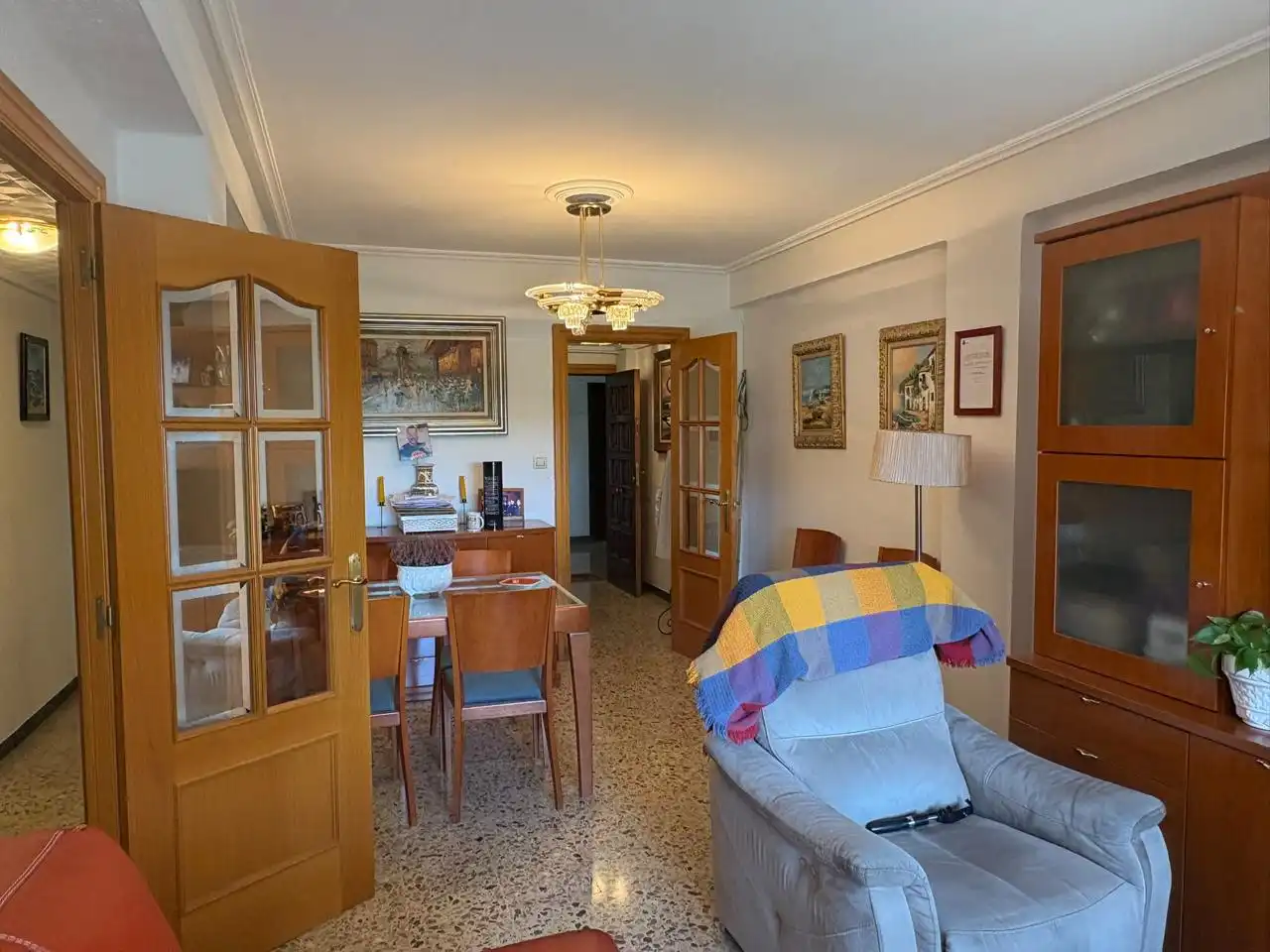 Sala d'estar de Pis en venda en Zaragoza amb Aire condicionat, Calefacció i Terrassa
