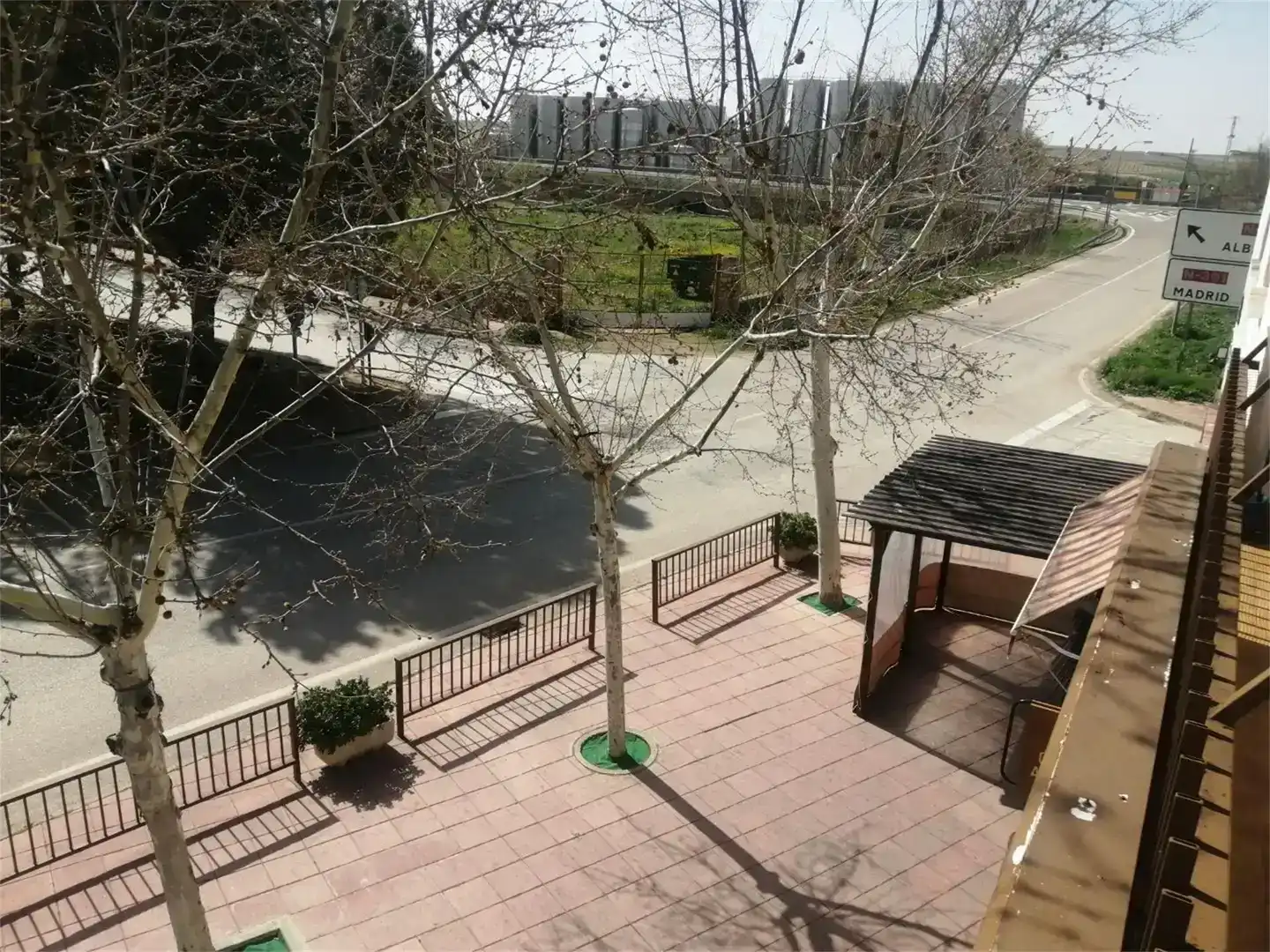 Vista exterior de Piso en venta en Corral de Almaguer con Aire acondicionado, Trastero y Balcón
