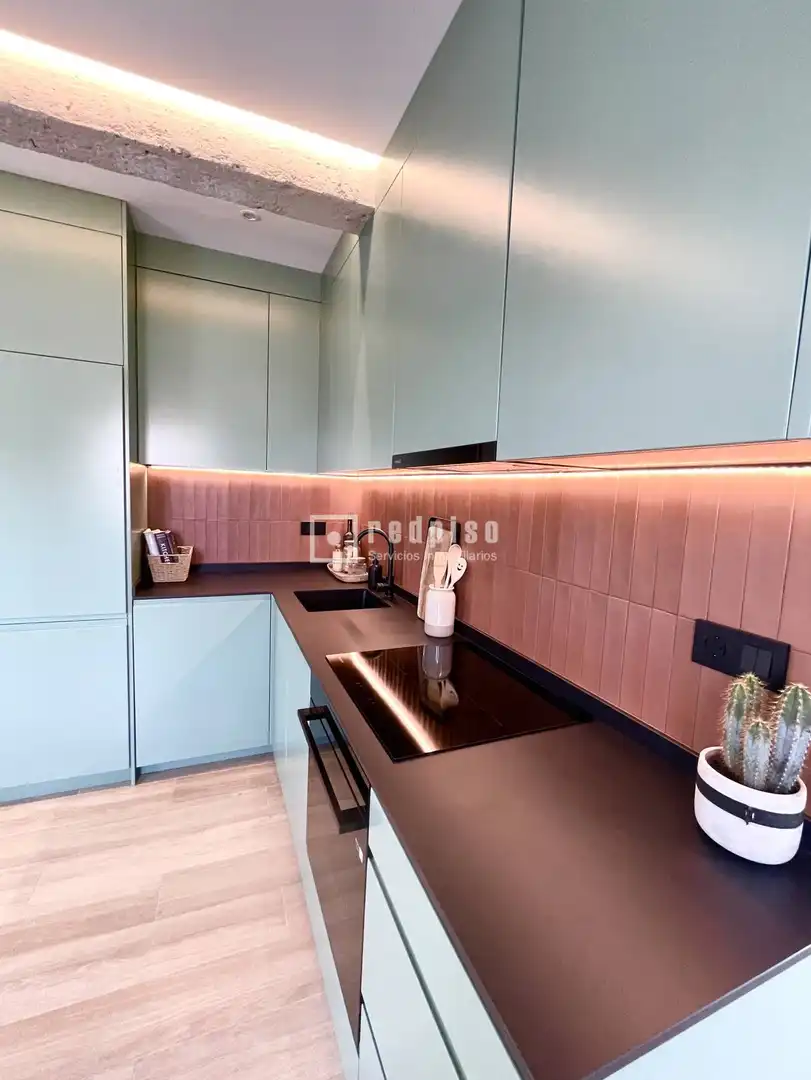 Kitchen of Attic for sale in Madrid  with Air Conditioner, Heating and Terrace
