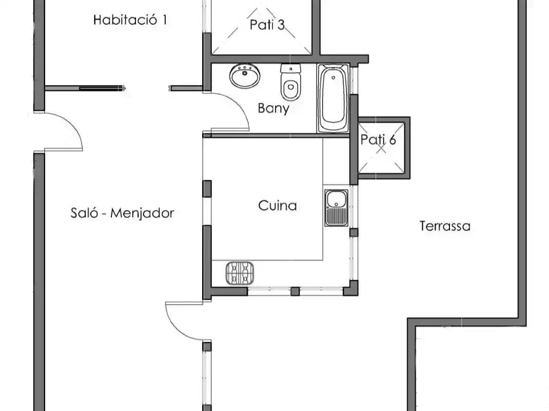 Attic for sale in Terrassa