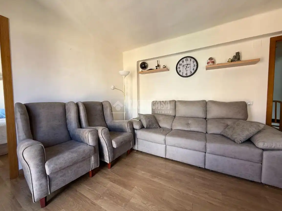 Sala de estar de Piso en venta en Valencia con Aire acondicionado y Balcón