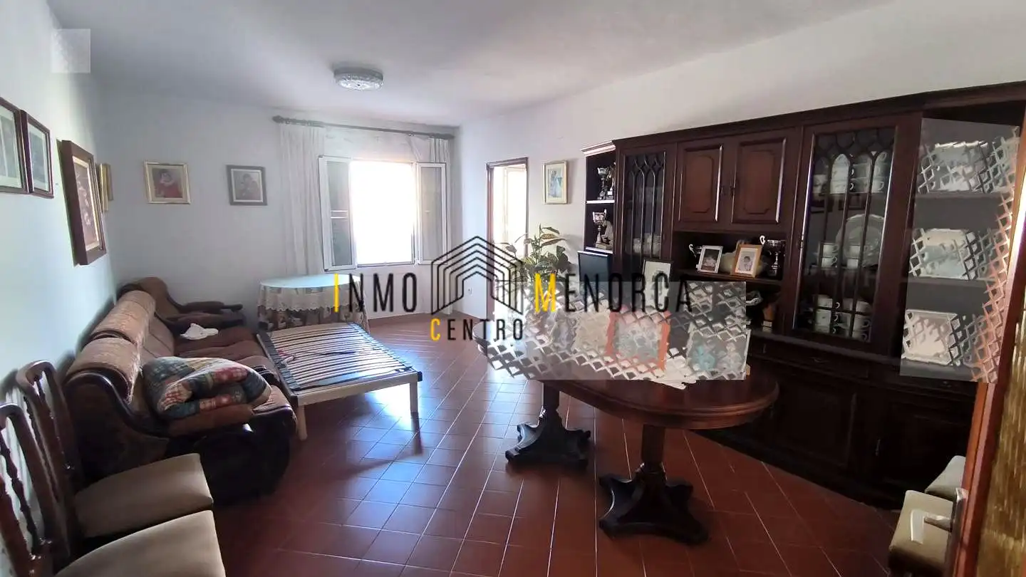 Sala de estar de Piso en venta en Ciutadella de Menorca con Aire acondicionado y Terraza