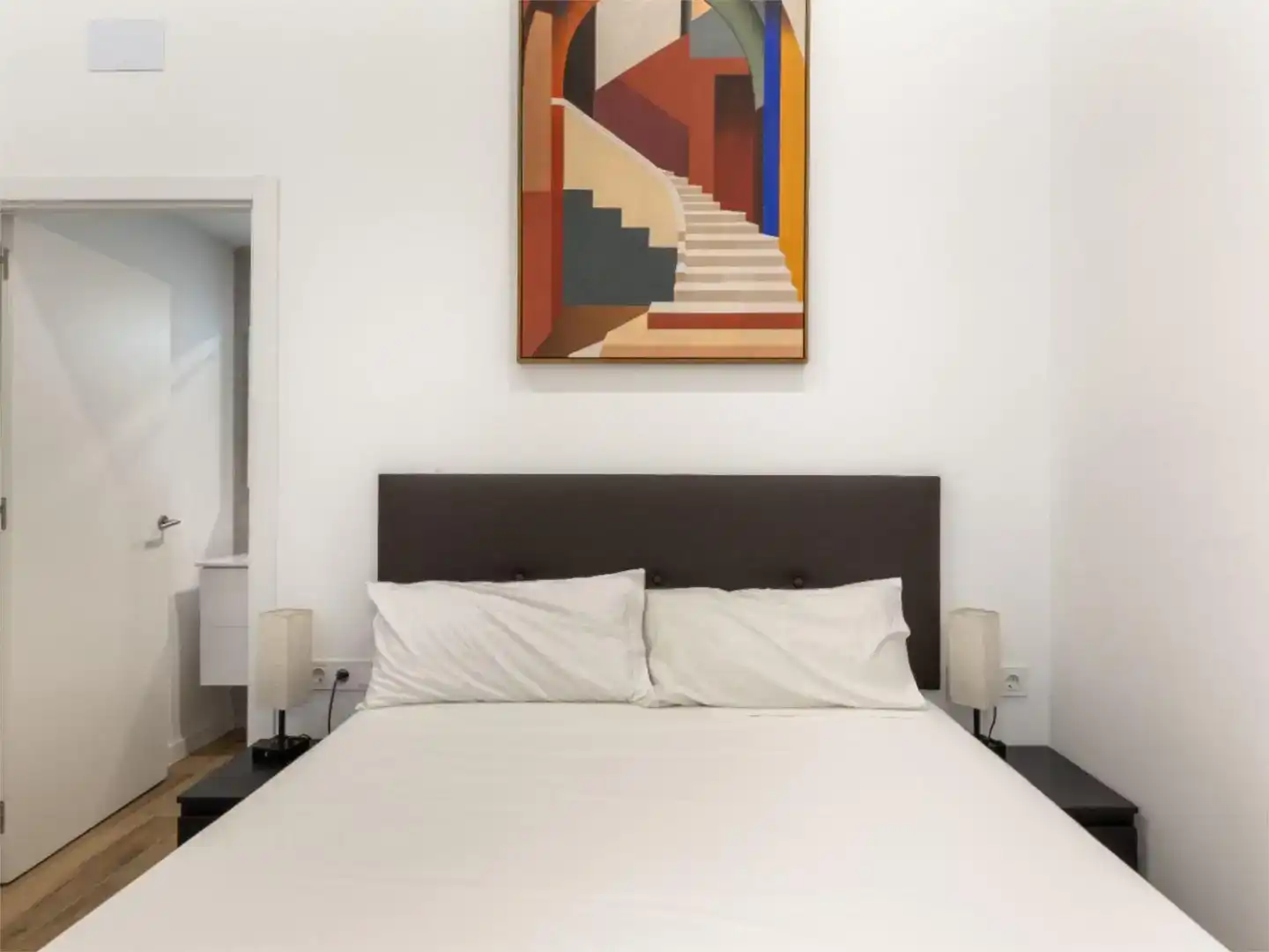 Schlafzimmer von Wohnung zum Verkauf in Valencia mit Klimaanlage und Möbliert