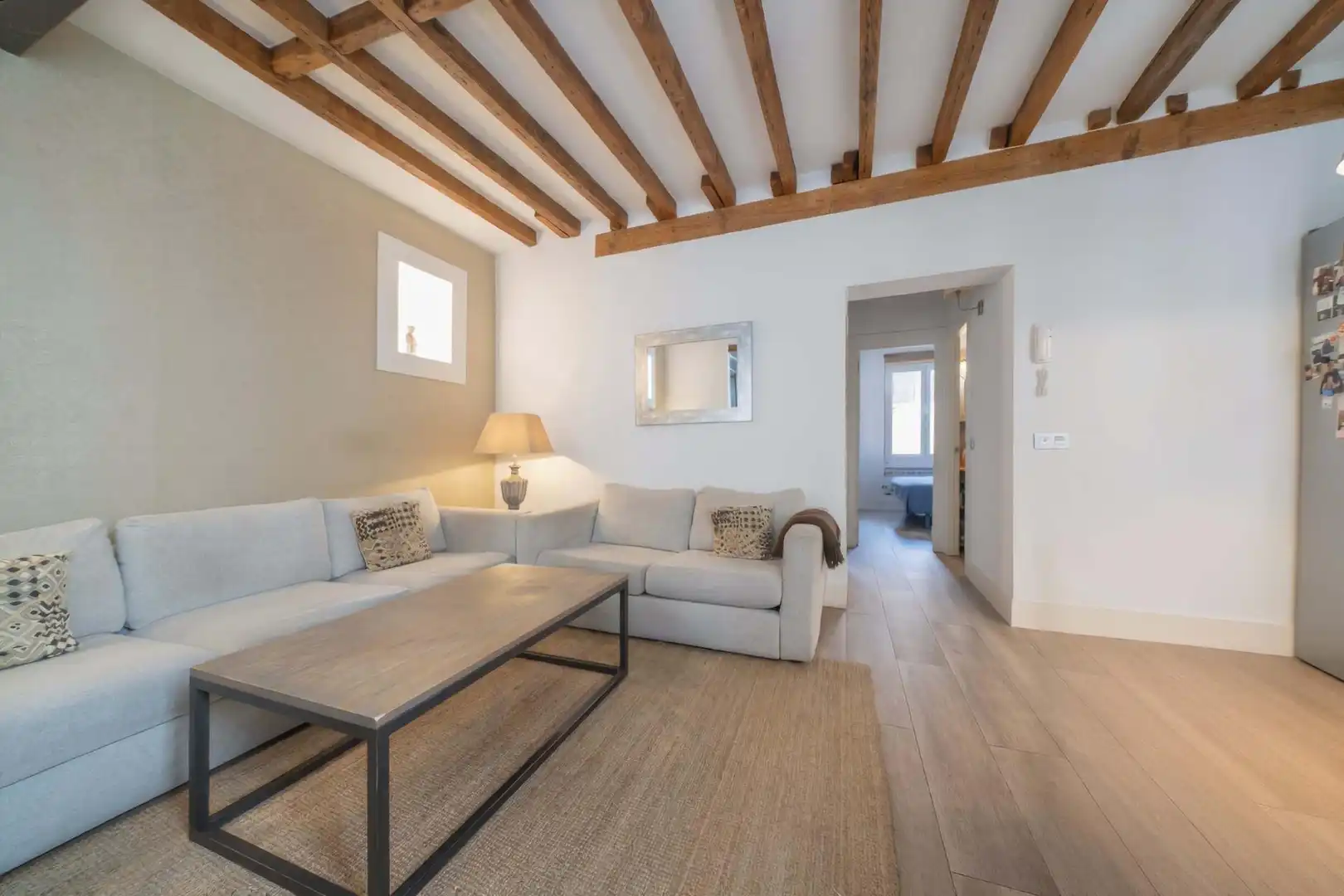 Sala d'estar de Pis en venda en Madrid amb Aire condicionat i Calefacció