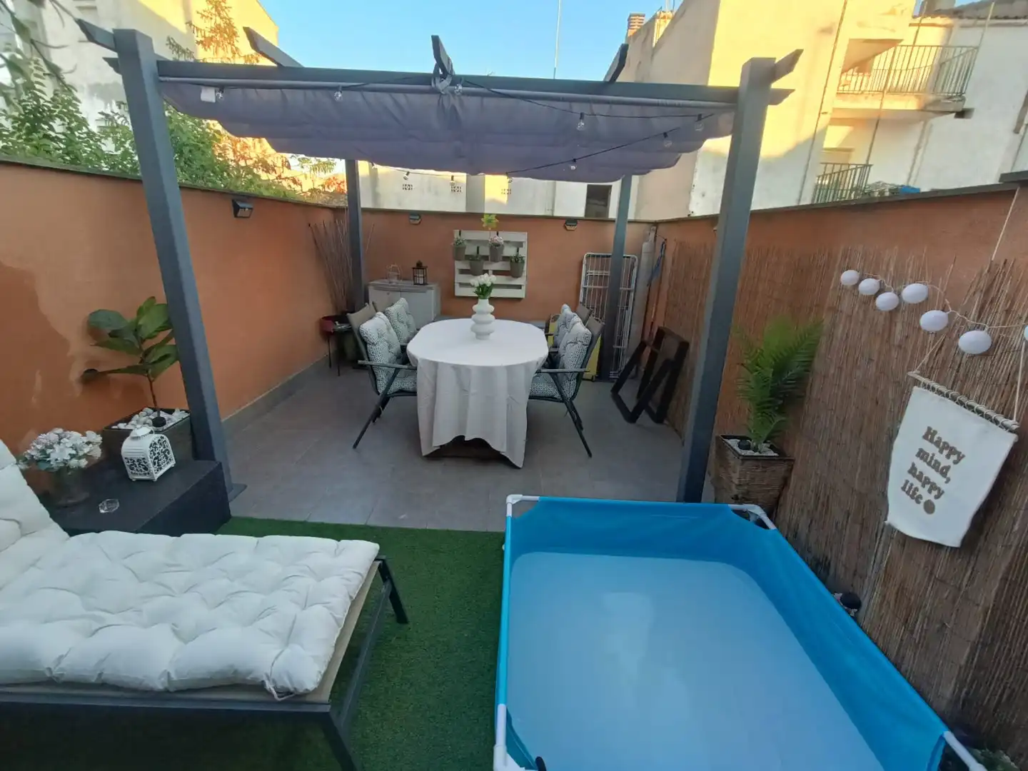 Terrace of Flat for sale in Lleida  with Air Conditioner, Heating and Parquet flooring