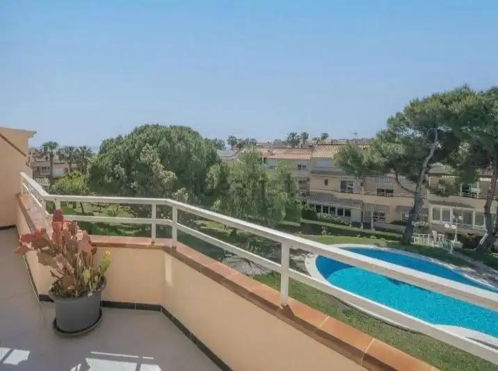 Terraza de Casa adosada en venta en Alicante / Alacant con Aire acondicionado, Calefacción y Jardín privado