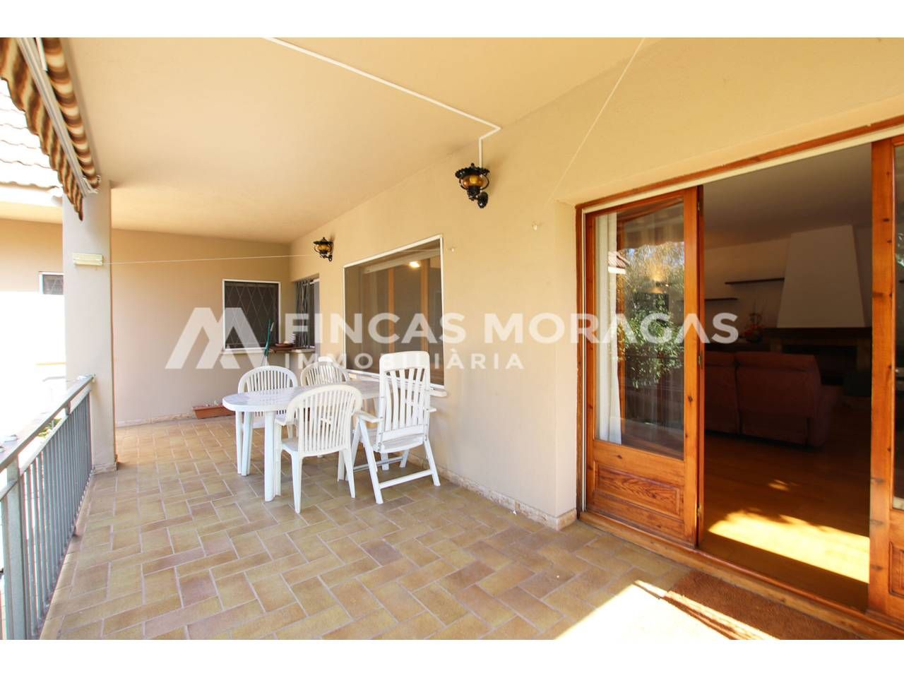 Terraza de Casa o chalet de alquiler en Sant Cugat del Vallès con Aire acondicionado, Calefacción y Jardín privado