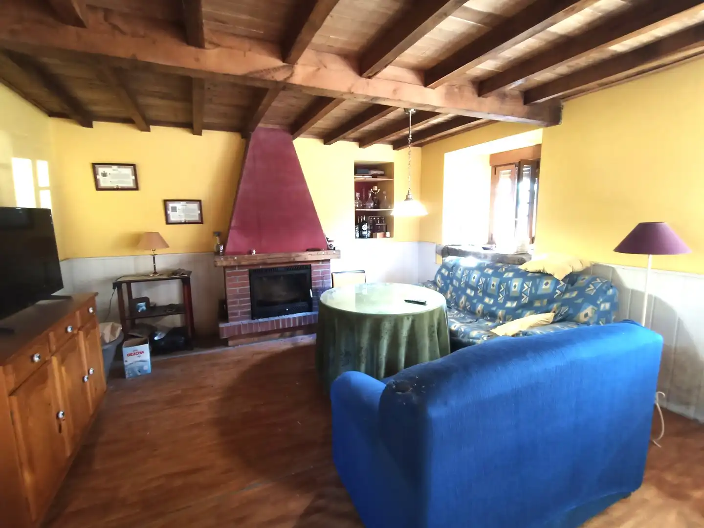 Sala de estar de Finca rústica en venta en Vilalba con Calefacción, Jardín privado y Terraza