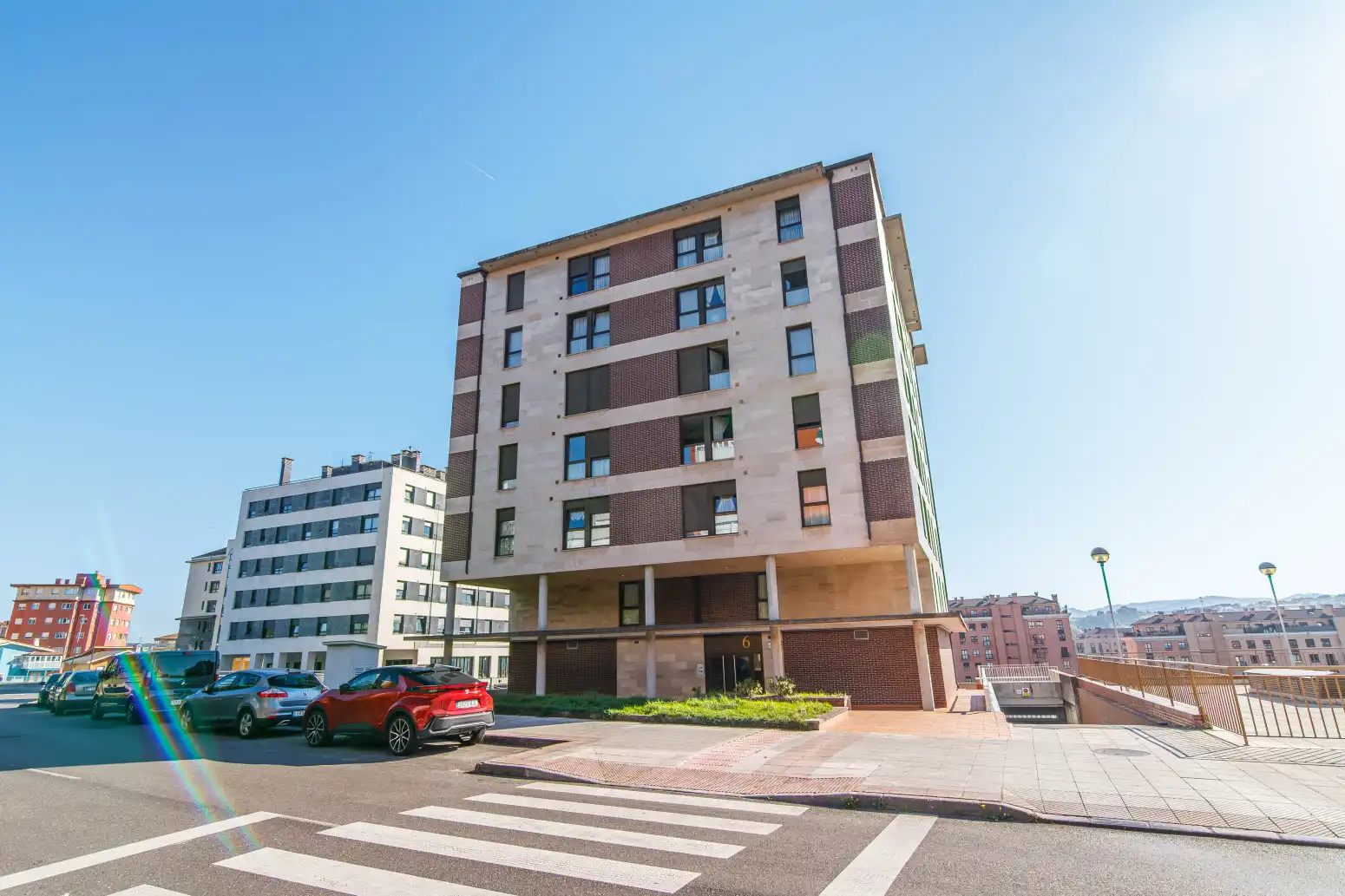Exterior view of Flat for sale in El Carbayedo - El Quirinal