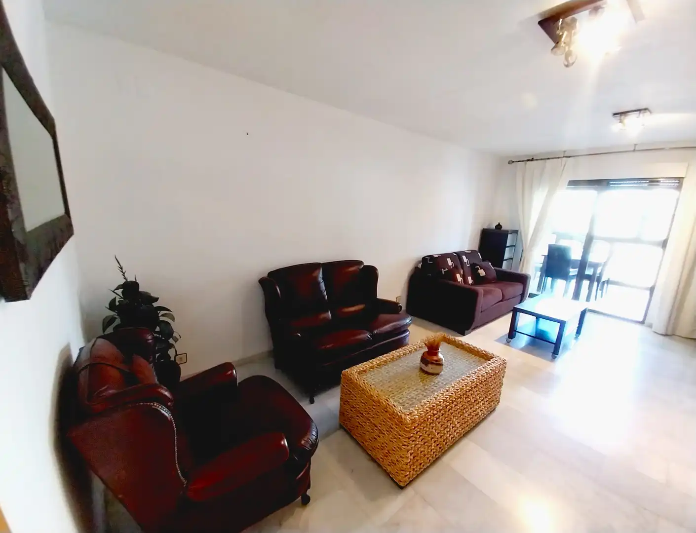 Sala de estar de Piso en venta en Benidorm con Aire acondicionado, Parquet y Terraza