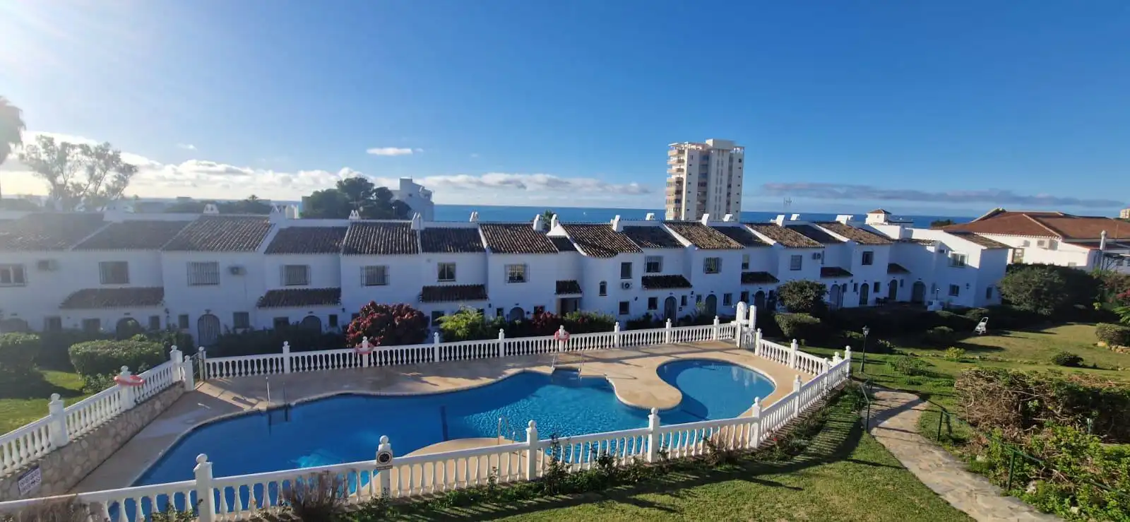 Exterior view of Detached homes for sale in Mijas  with Air Conditioner, Private garden and Terrace