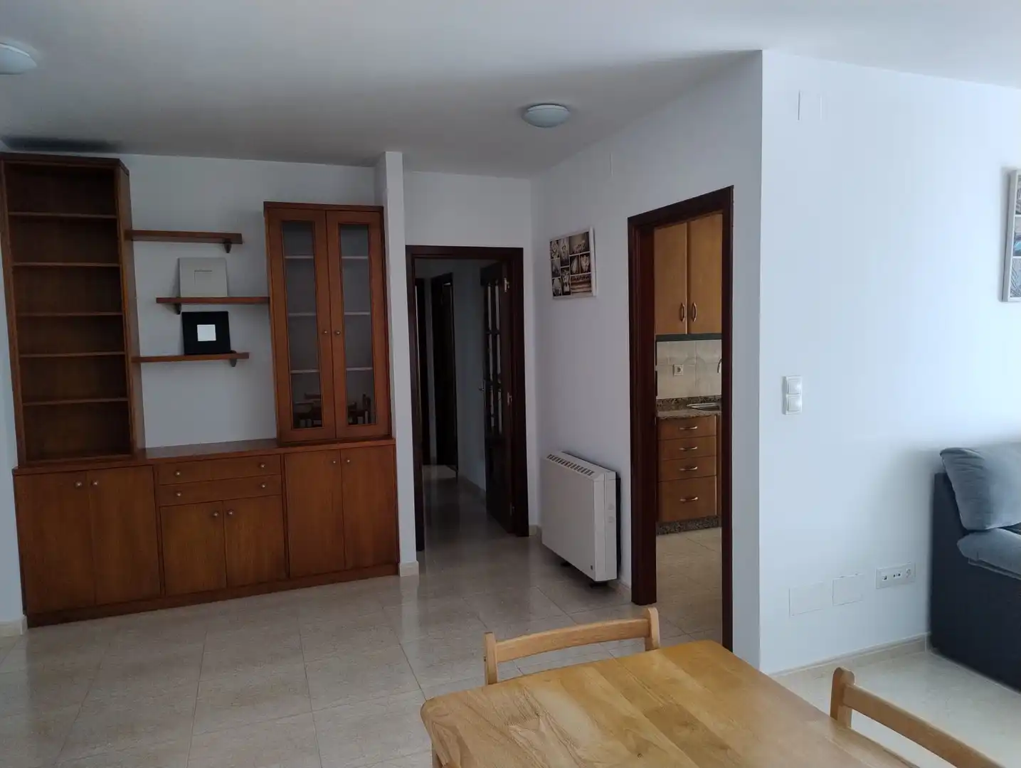 Kitchen of Flat for rent in Val do Dubra  with Heating, Furnished and Oven
