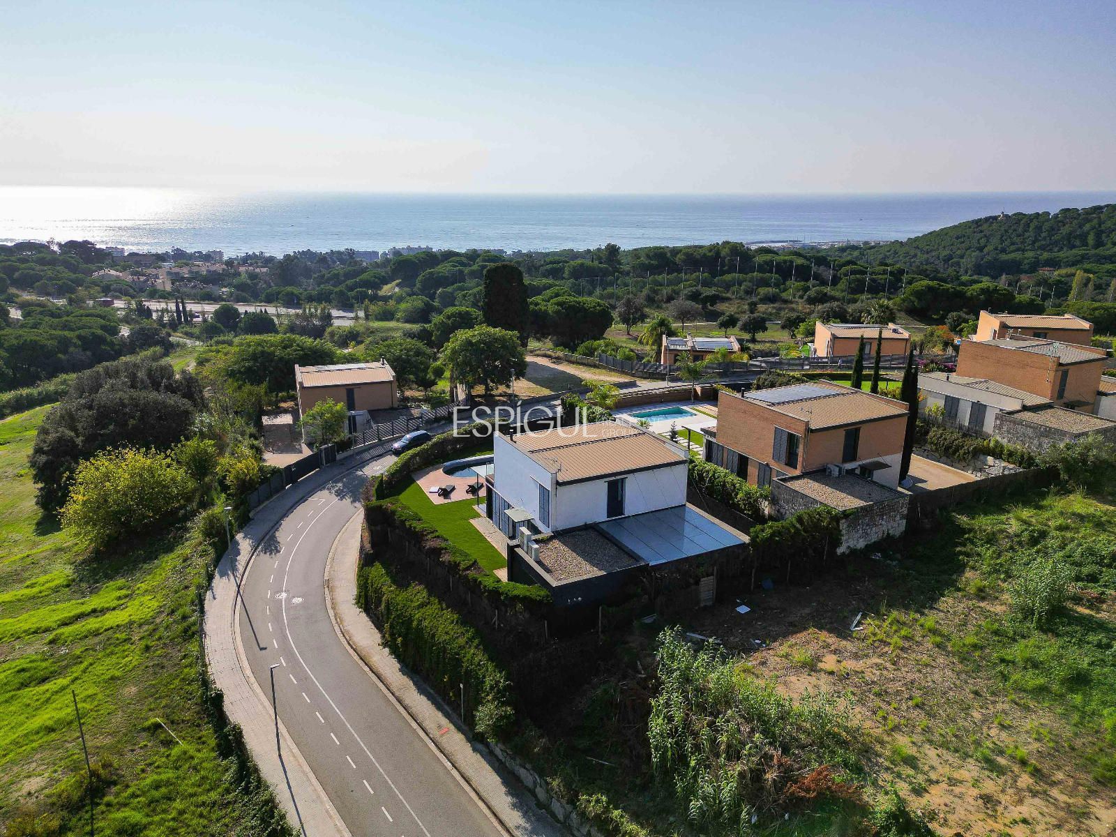Exterior view of House or chalet for sale in Sant Vicenç de Montalt  with Air Conditioner, Heating and Private garden
