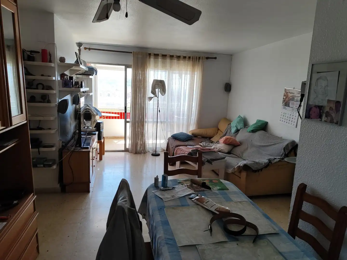 Sala d'estar de Pis en venda en Alicante / Alacant amb Calefacció, Moblat i Balcó